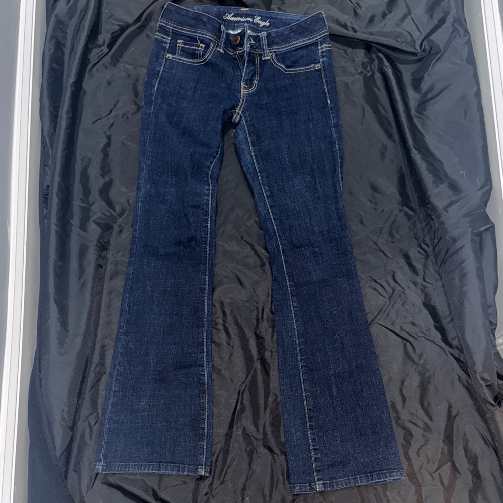 American Eagle Outfitters Dark Blue Boot Cut Jeans